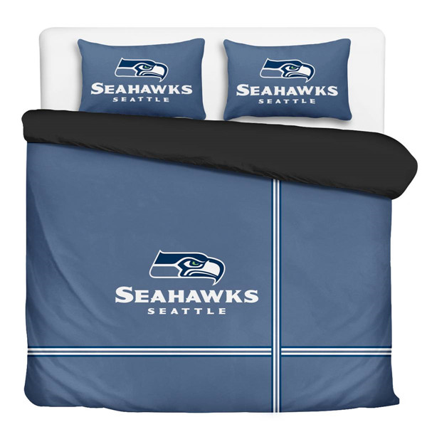 Seattle Seahawks 3-Pieces Full Bedding 001